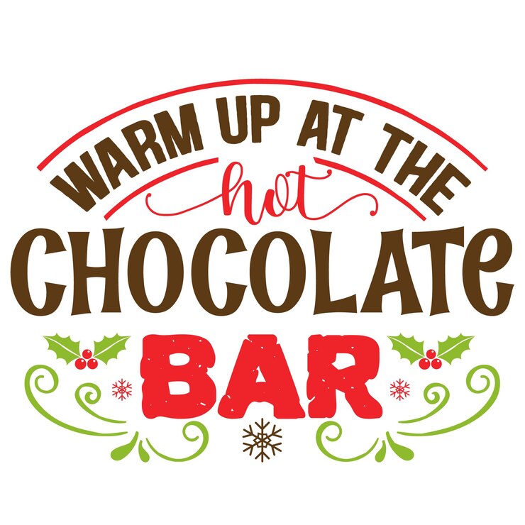 Diseño de camisetas de chocolate caliente