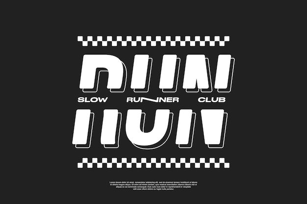 Diseño de camisetas de clubes de estilo de vida activo Vector deportivo moderno
