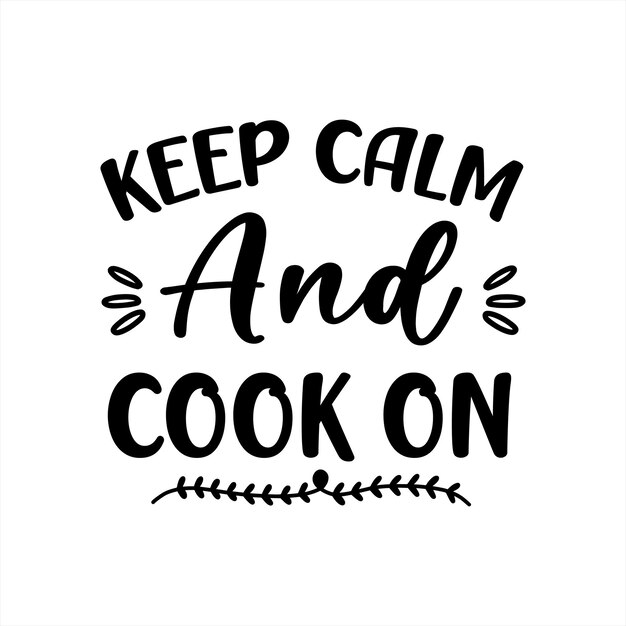 Diseño de camisetas de cocina SVG