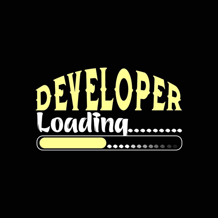 Vector diseño de camisetas de computadora, tipografía de ingeniero informático, ilustración vectorial