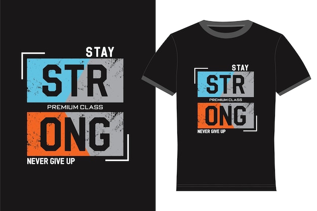 Diseño de camisetas Creative Premium Modern Typography para hombres y niños Diseño de serigrafía