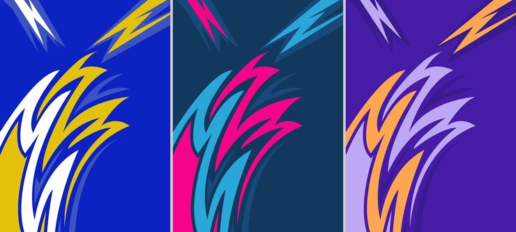 Vector diseño de camisetas deportivas fondo para la sublimación impresión
