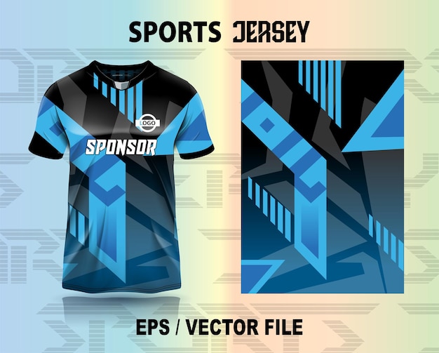 Diseño de camisetas deportivas para fútbol, cricket, baloncesto, voleibol, kabaddi y béisbol listo para imprimir