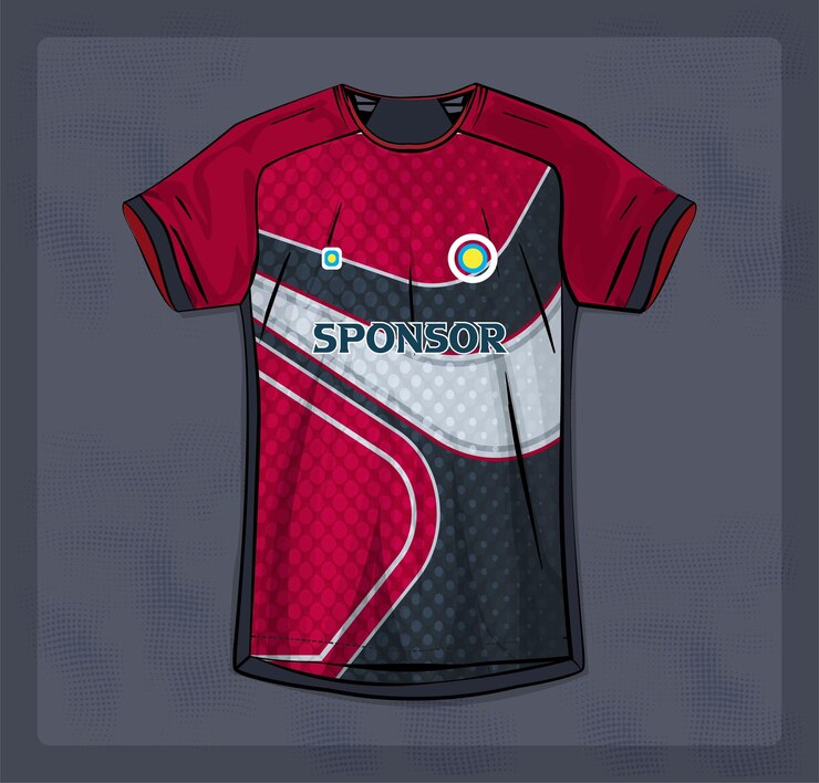 diseño de camisetas deportivas para sublimación o diseño de camisas de fútbol de cricket