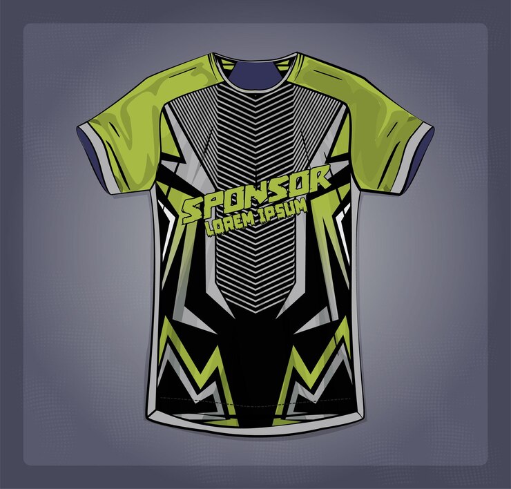 diseño de camisetas deportivas para sublimación o diseño de camisas de fútbol