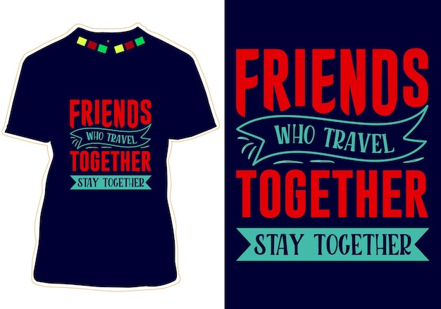 Diseño de camisetas para el Día de la Amistad