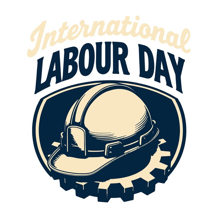 Diseño de camisetas para el Día Internacional del Trabajo