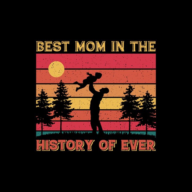 Diseño de camisetas para el Día de la Madre