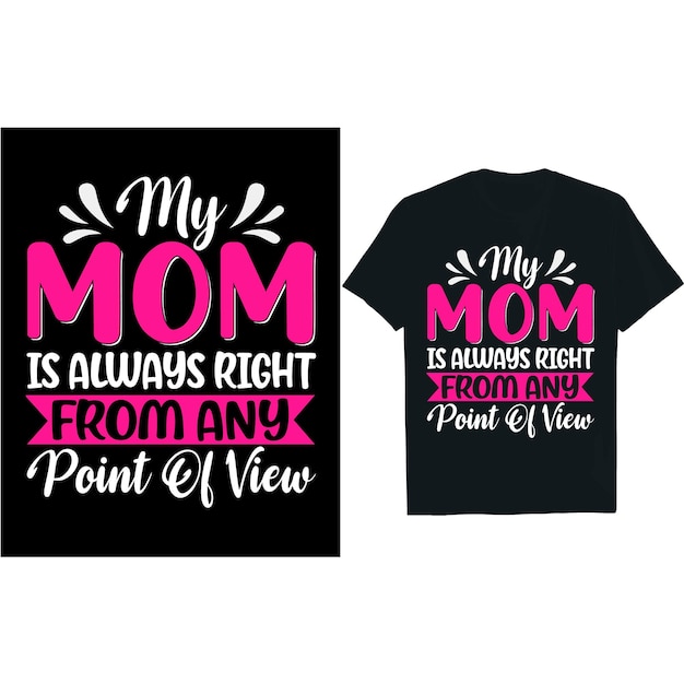 Diseño de camisetas para el Día de las Madres