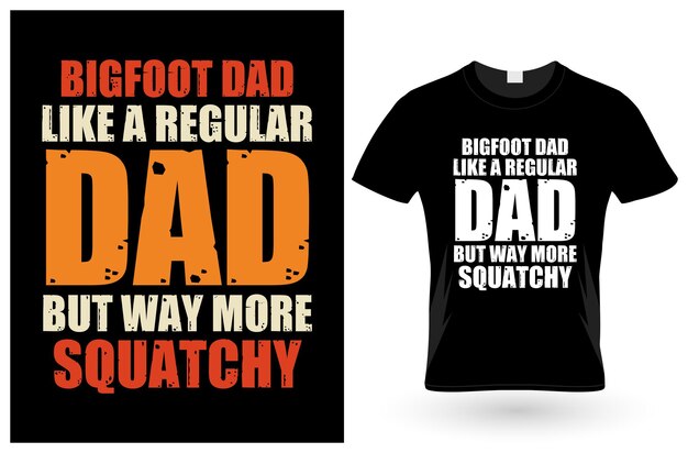 Diseño de camisetas para el día del padre o diseño de carteles para el dia del padre Citas divertidas del padre Tipografía