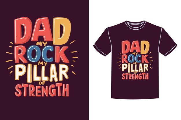 Diseño de camisetas para el Día del Padre