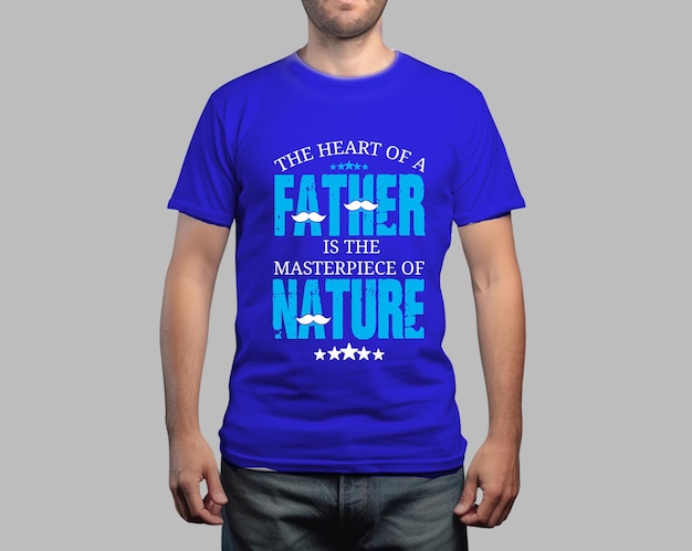 Diseño de camisetas para el día del padre