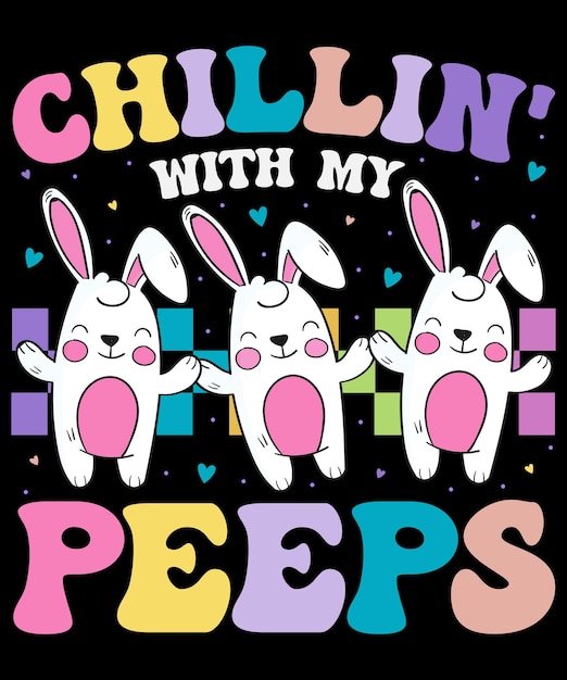 Diseño de camisetas para el día de Pascua
