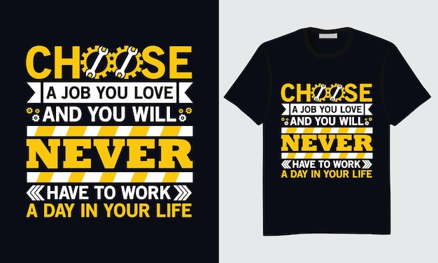 Diseño de camisetas del Día del Trabajo, Diseño de camisetas del Día del Trabajo Feliz, Diseño de camisetas del Día Internacional del Trabajo.