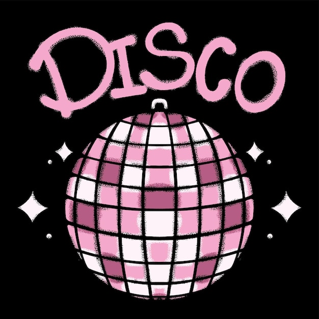 Diseño de camisetas de Disco Ball Urban Streetwear