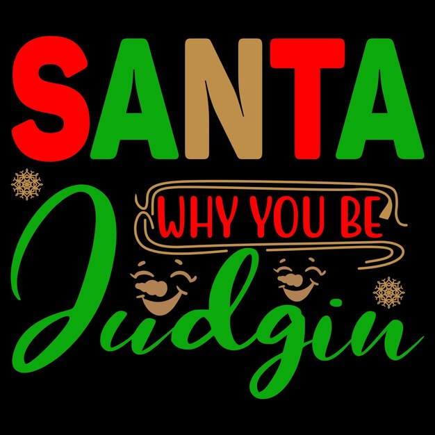 Diseño de camisetas de Feliz Día de Navidad