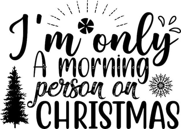 Diseño de camisetas de Feliz Día de Navidad