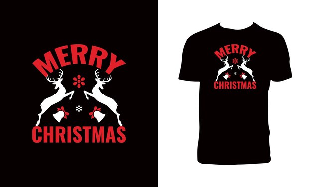 Diseño de camisetas de Feliz Navidad
