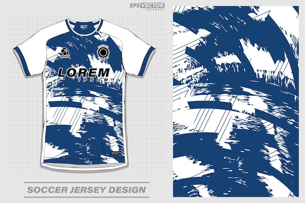 Diseño de camisetas de fútbol para sublimación de impresión