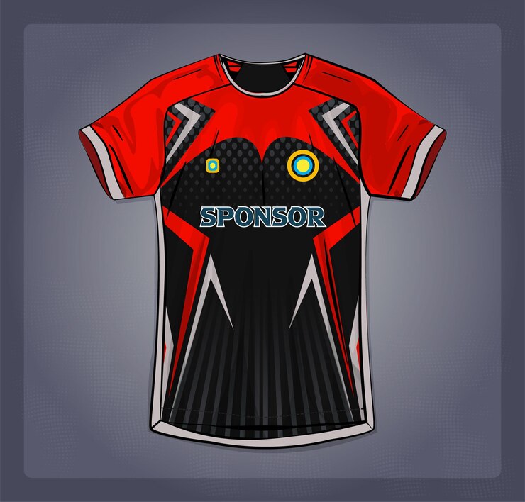 diseño de camisetas de fútbol para sublimación o diseño de camisas de cricket de fútbol