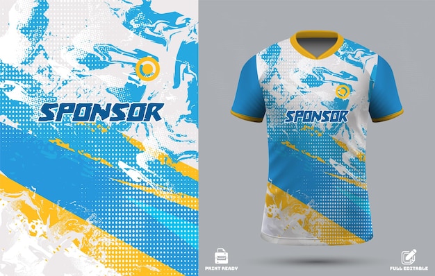 Diseño de camisetas de fútbol para la sublimación o diseño de camisas de fútbol