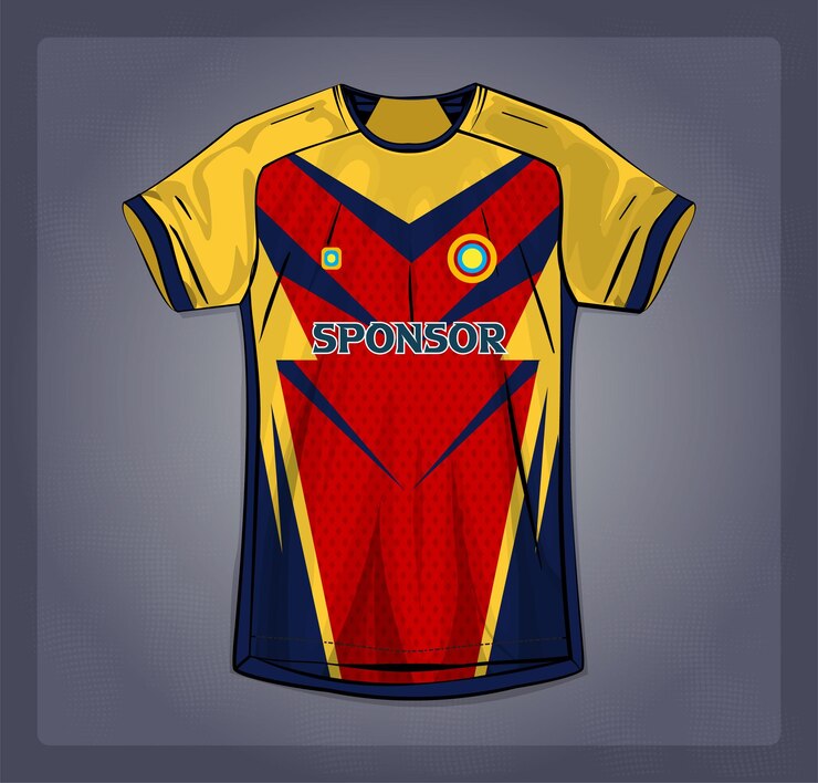 diseño de camisetas de fútbol para sublimación o diseño de camisetas deportivas