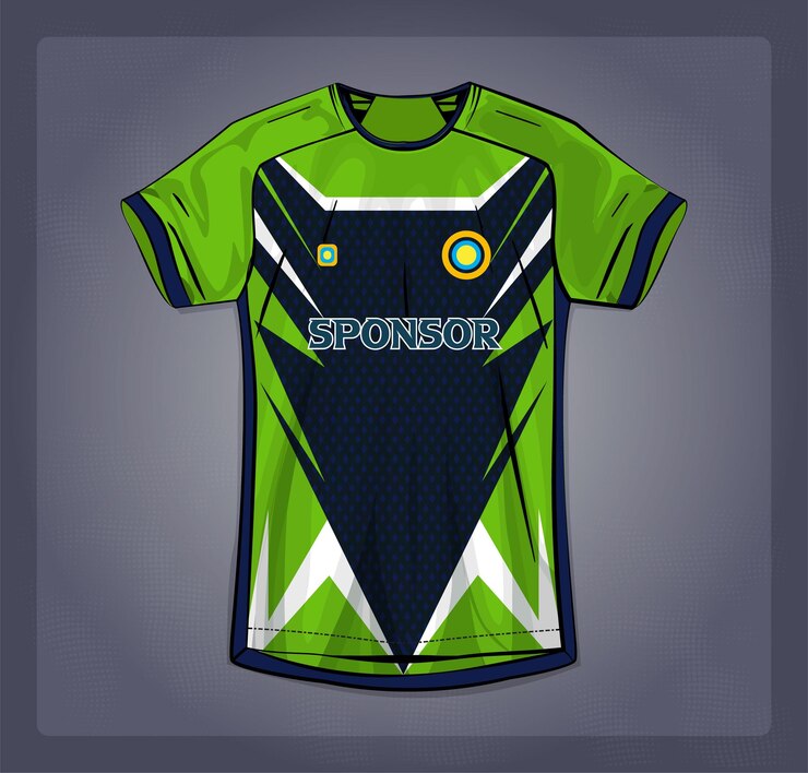diseño de camisetas de fútbol para sublimación o diseño de camisetas deportivas