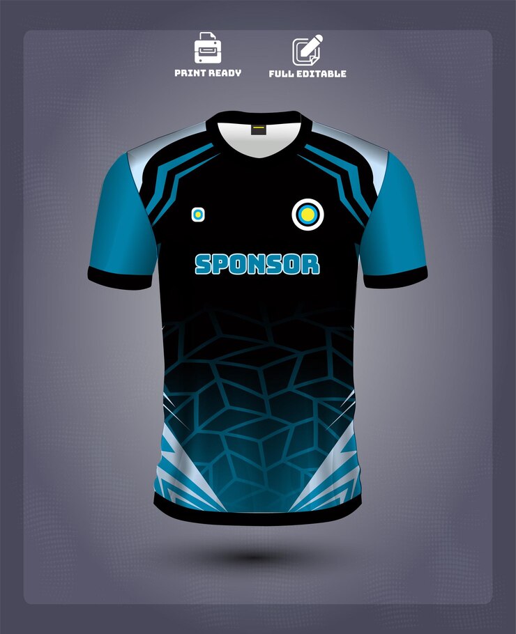 diseño de camisetas de fútbol para sublimación o diseño de camisetas deportivas