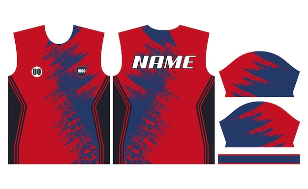 diseño de camisetas de fútbol para sublimación o diseño de camisetas deportivas