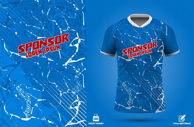 diseño de camisetas de fútbol para sublimación o diseño de camisetas de fútbol