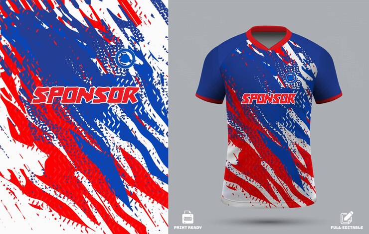 diseño de camisetas de fútbol para sublimación o diseño de camisetas de fútbol