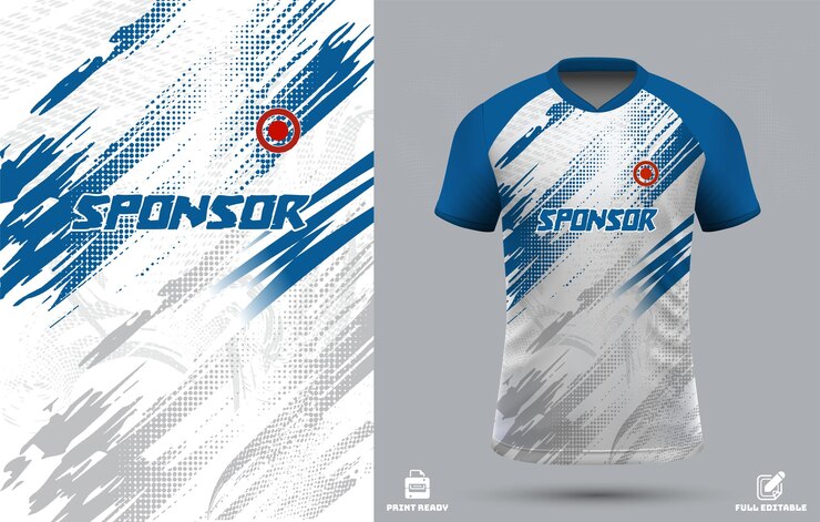 diseño de camisetas de fútbol para sublimación o diseño de camisetas de fútbol