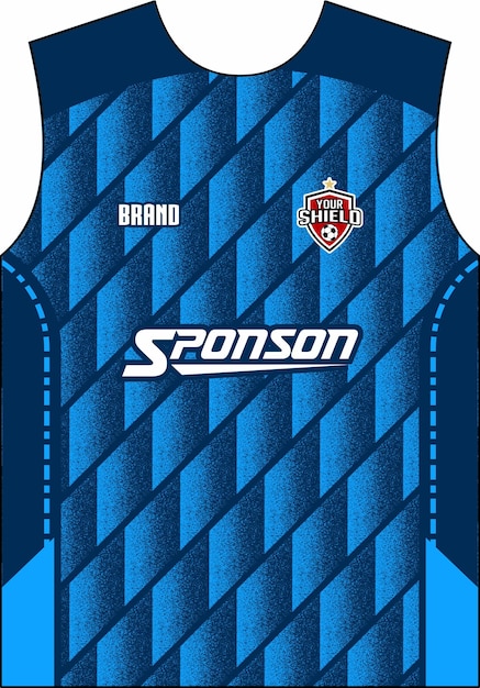 Diseño de camisetas de fútbol para la sublimación