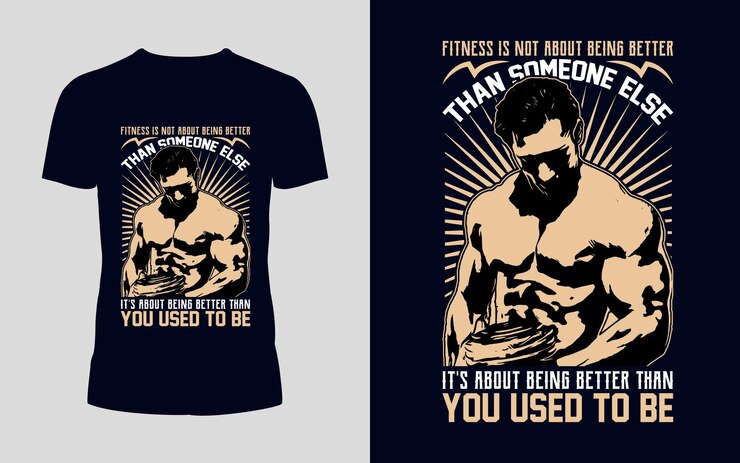 Diseño de camisetas de gimnasia Diseño de camisetas de gimnasia