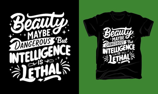 Diseño de camisetas gráficas de tipografía de moda