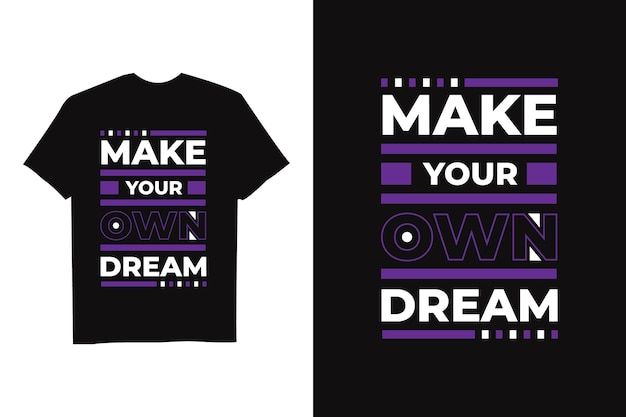Diseño de camisetas inspiradoras