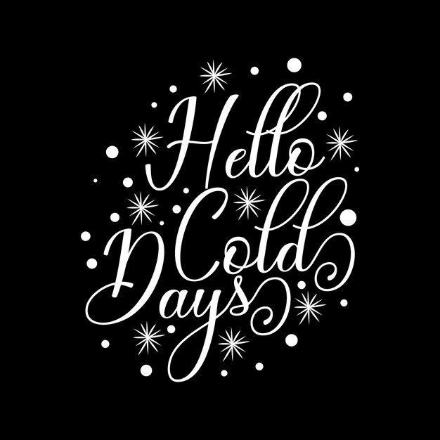 diseño de camisetas de invierno, tipografía de temporada de invierno, ilustración vectorial.