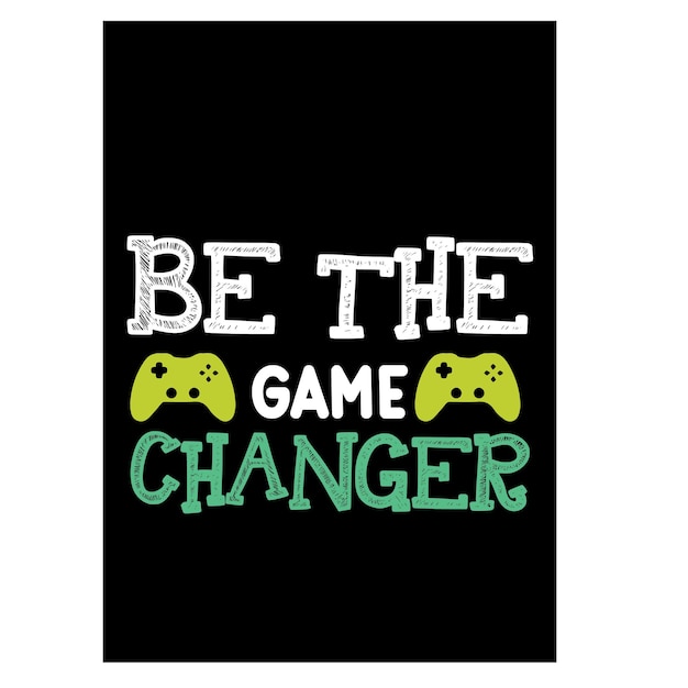 Diseño de camisetas de juego