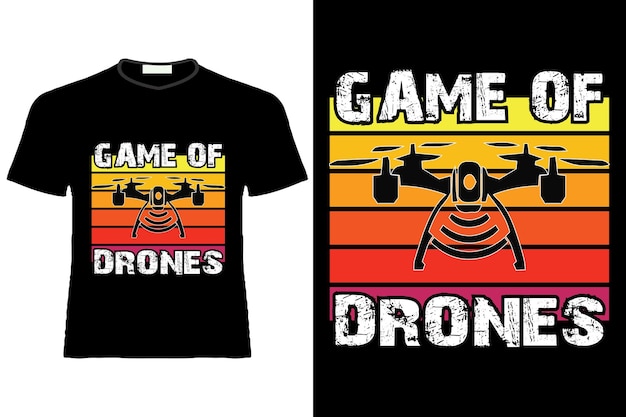 Diseño de camisetas de juegos o jugadores o drones de juegos.