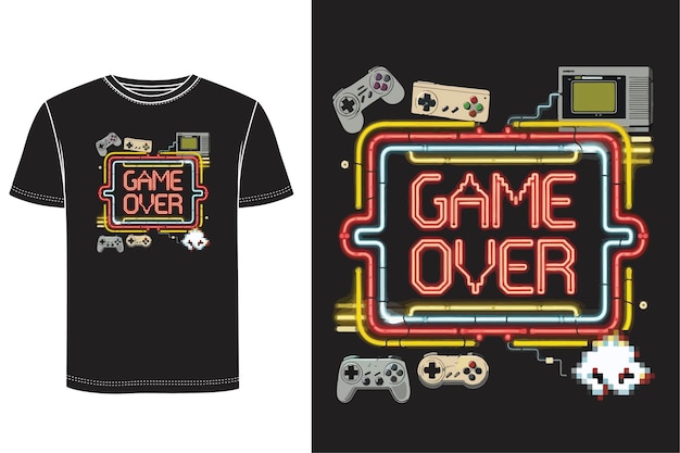 Diseño de camisetas para juegos