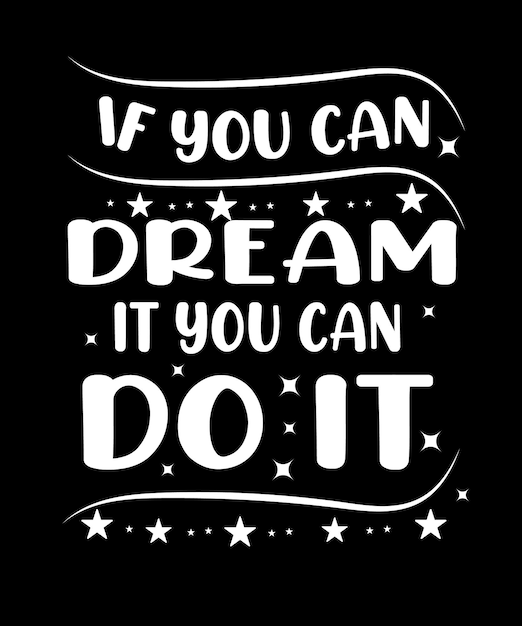 Diseño de camisetas de motivación