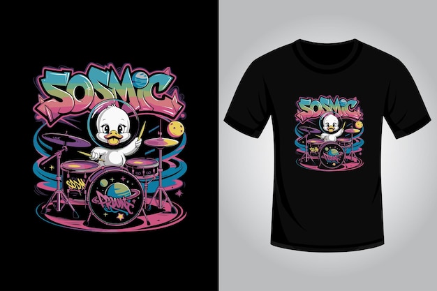 diseño de camisetas de música moderna