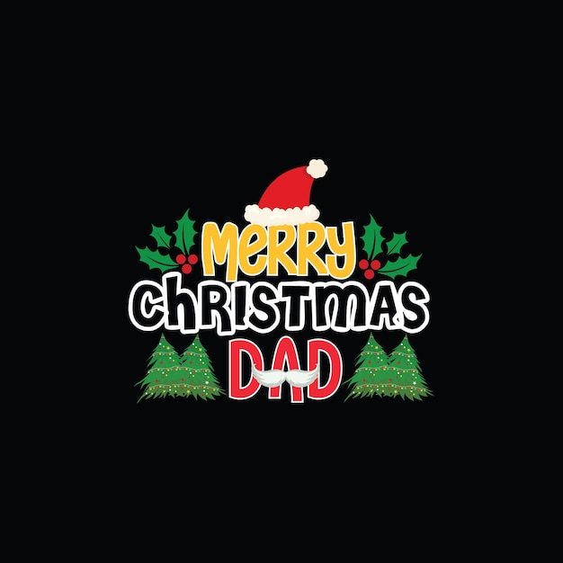 Diseño de camisetas de Navidad para casarse Vector de tipografía de vacaciones de Navidad