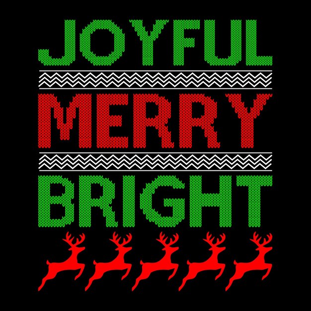 Diseño de camisetas de Navidad