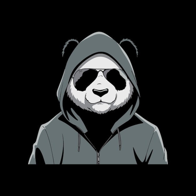 Diseño de camisetas Panda Streetwear