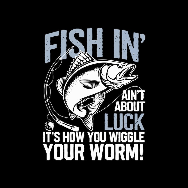 Diseño de camisetas de pesca