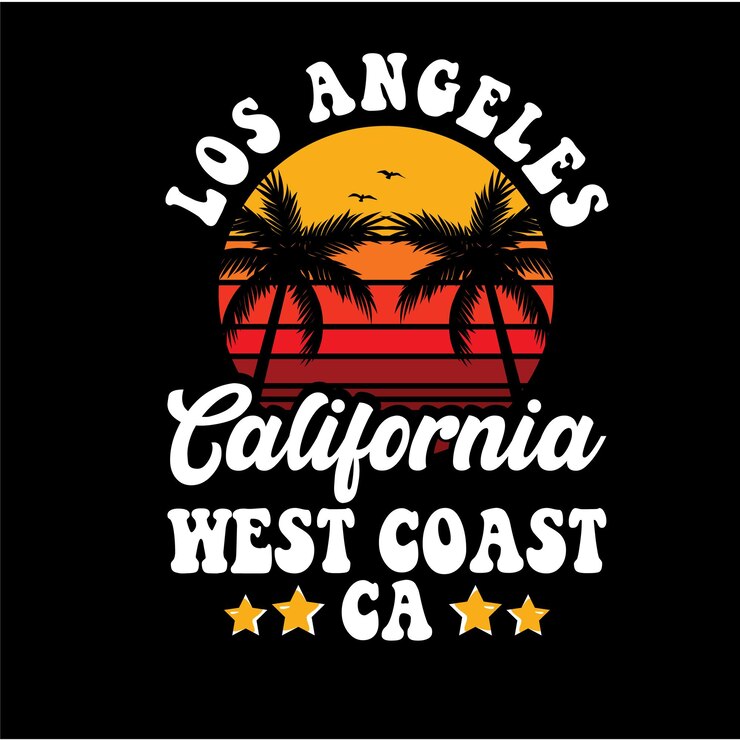 Vector diseño de camisetas de playa de surf de verano de tipografía retro