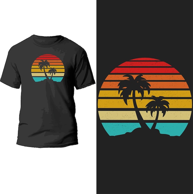 diseño de camisetas de playa.