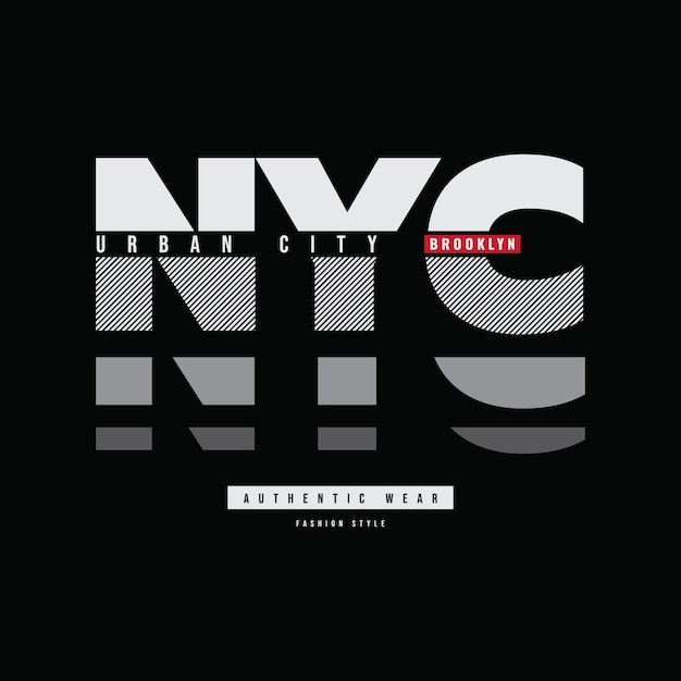 Diseño de camisetas y prendas de NYC