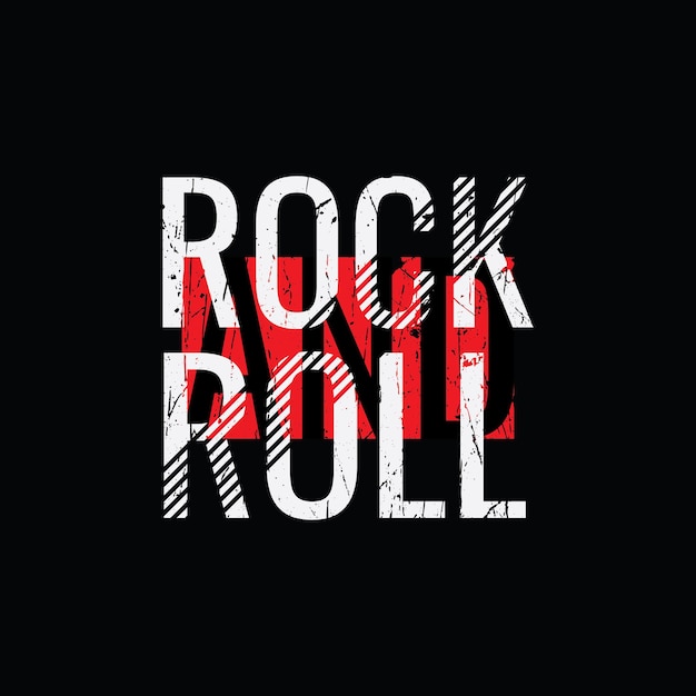 Diseño de camisetas y prendas de rock and roll